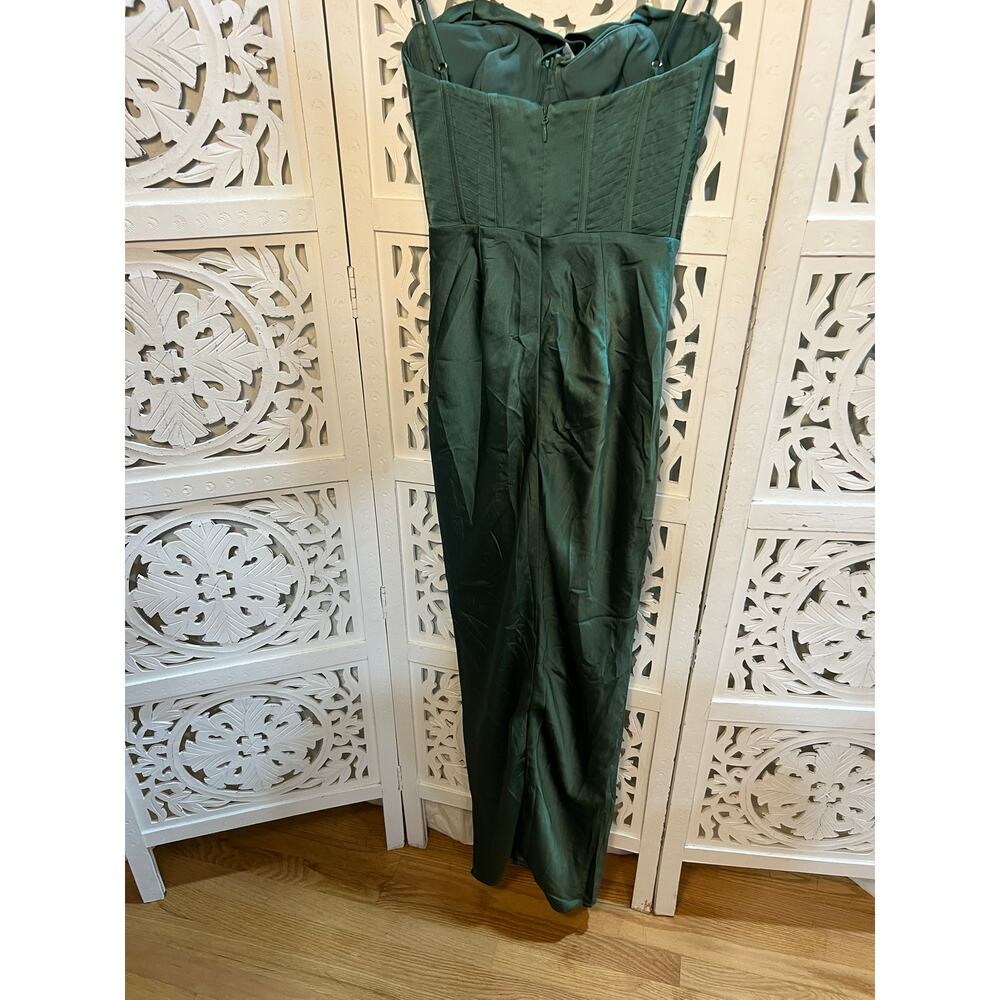 COPY - House of CB Charmaine Forest Corset Maxi Dress Size S Small Plus Cup - Picture 8 of 9